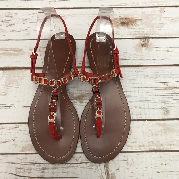 Tory Burch Shoes - Tory Burch Gemini Link T Strap Sandal B1-1…*